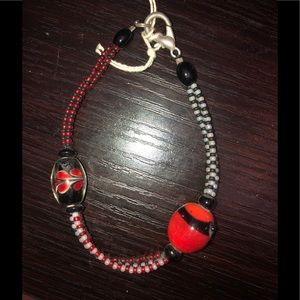 Glass Bead Bracelet